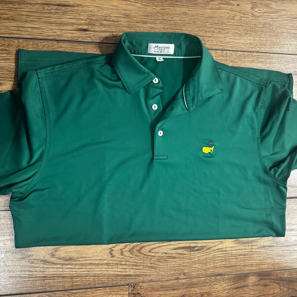 Peter Millar - Masters Green Polo Shirt Classic Design